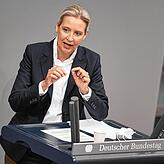 Alice Weidel, AfD.