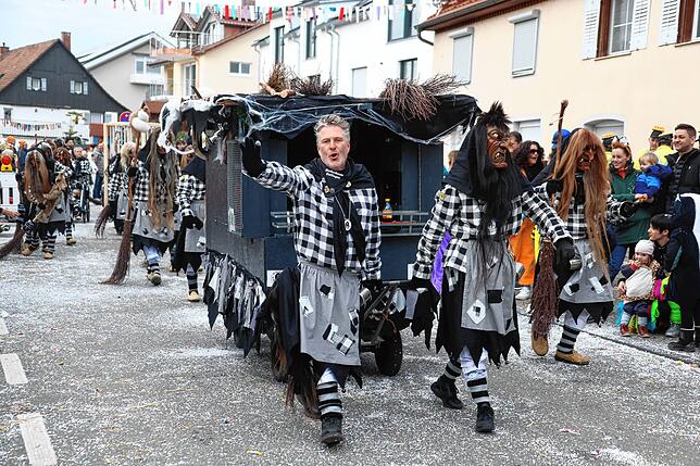 Bild 31: So bunt war der große Umzug beim Seenarrentreffen in Allensbach 2024 &ndash; Teil 2