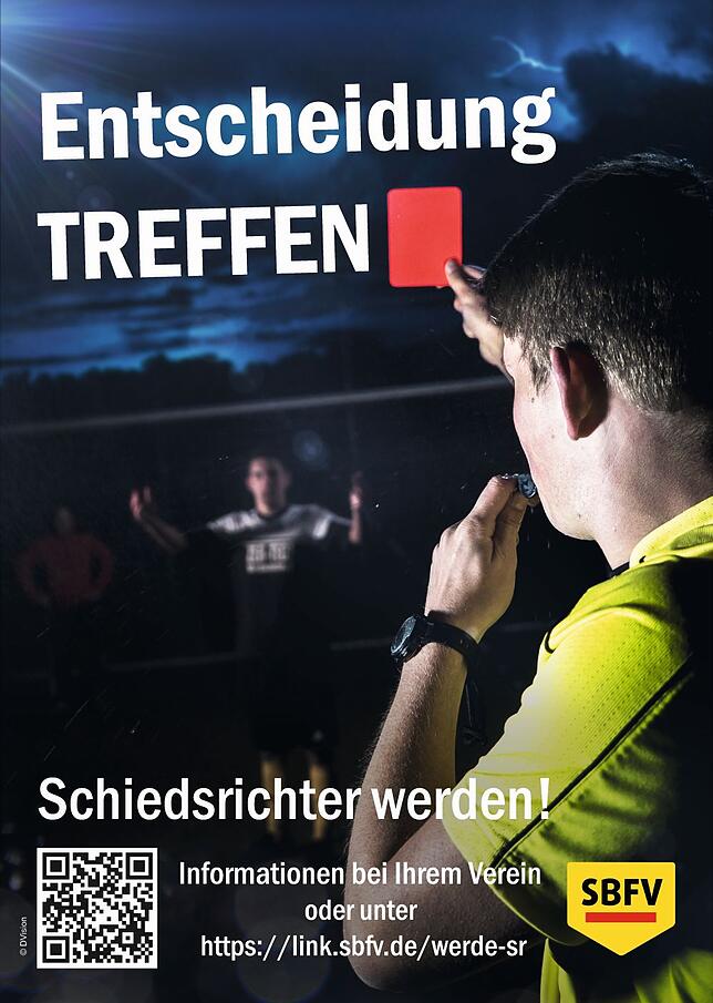 Bild 1: Schiedsrichter bleiben Mangelware im regionalen Fußball