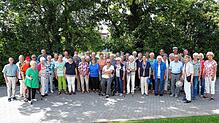 Mit 44 Personen ist der evangelische Kirchenbezirk Hochrhein unterwegs auf einer Seniorenfreizeit in Speyer. Bild: Karl-Wilhelm Frommeyer