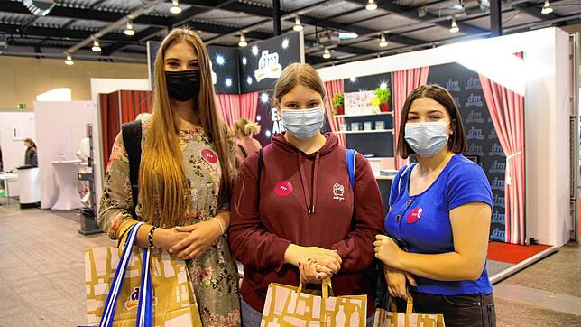 Paulina, Mia und Aylin besuchen die 9. Klasse der Georg-Müller-Schule in Villingen-Schwenningen