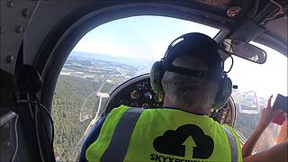 Dem Piloten über die Schulter geschaut