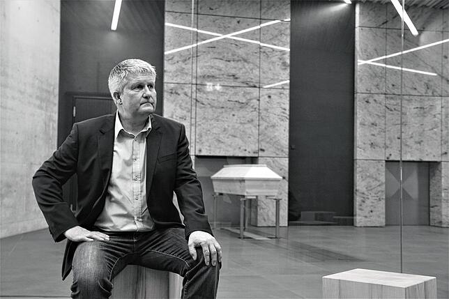 Roland Kleiser leitet das Krematorium in VS-Schwenningen. Er sagt: „Sterben ist etwas Intimes.“