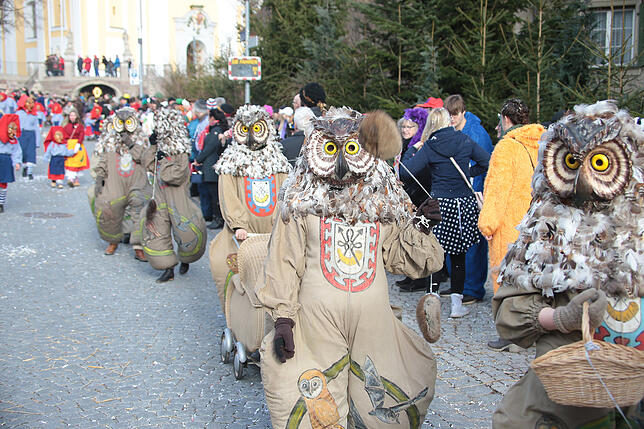 Die Schnuferzunft mit den Burghexen – hier beim Donaueschinger Umzug – richten ende Januar anfang Februar das ...