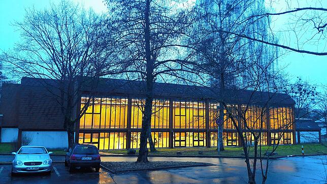 Die Rotachhalle in Ailingen. Bild: Andreas Ambrosius