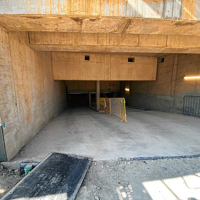 Bild 3: So sieht der Wohnkomplex Laubenhof von innen, unten und oben aus: Ein Rundgang durch das Bauprojekt