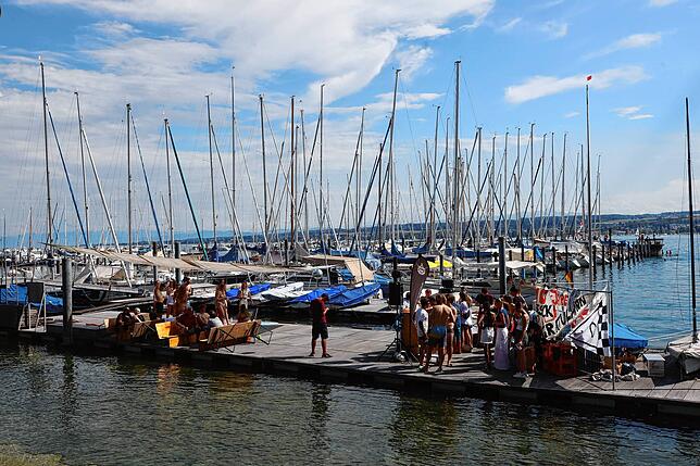 Bild 21: Erste Bilder vom Seenachtfest 2023 &ndash; Auf der Seestraße ist besonders für Familien etwas geboten