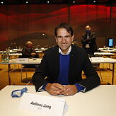 OB-Wahl Konstanz Auch der Bundestagsabgeordnete für den Wahlkreis Konstanz, Andreas Jung (CDU), ist im Bodenseeforum.
