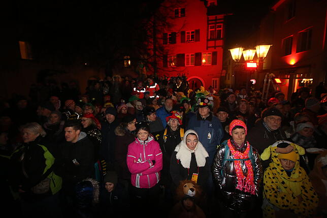 Tausende Zuschauer säumten den Umzugsweg bis zur Hofstatt.
