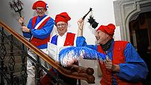 Nach zwei Jahren der Enthaltsamkeit können es die Jakobiner &ndash; allen voran (von links) Axel Ibach, Ekkehard Greis und Harry Wölfle ...