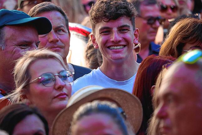 Bild 30: Samu Huber und sein grandioser Auftritt bei der Schlossplatz Meersburg Open Air