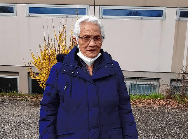 „An diesem Impftermin kann man wirklich nichts aussetzen.“ Maria Riggio Volpe, Bad Säckingen.