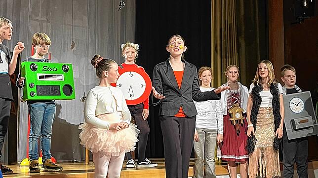 88 Kinder waren als Darsteller oder Helfer hinter der Bühne am Musical beteiligt.