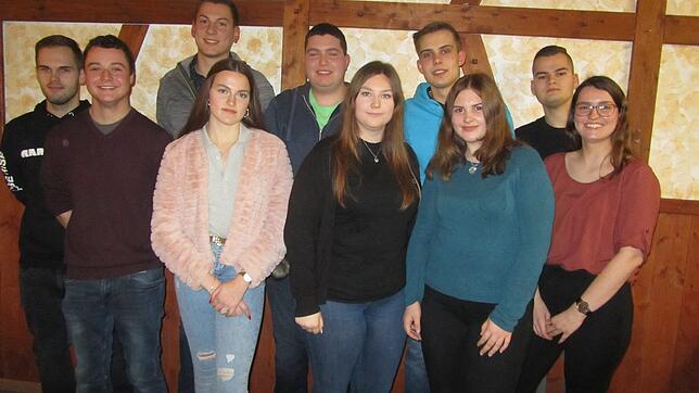 Die neue Führungsmannschaft der Landjugendgruppe Mauenheim (von links): Holger Sterk, Manuel Rosin (verabschiedet), Juliane Leiber, ...