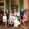 Bei Archies Taufe im Juli 2019 waren noch alle vereint (von links): Herzogin Camilla, Prinz Charles, Meghans Mutter Doria Ragland, Prinz ...