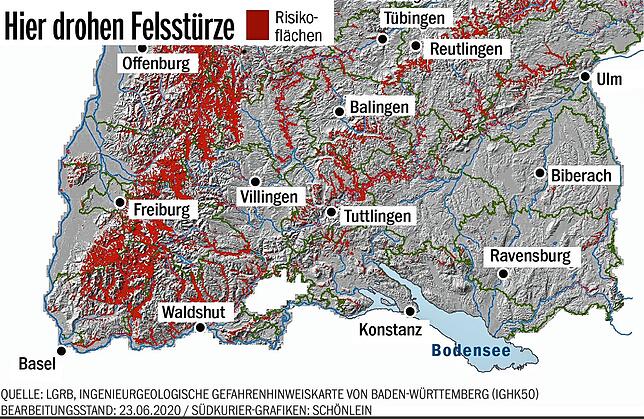 Bild 3: In Südbaden ist die Hangrutschgefahr besonders groß &ndash; wie schützt man sich?