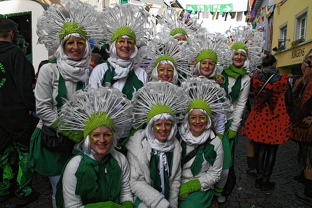 Diese Pusteblumen waren ein echter Hingucker.