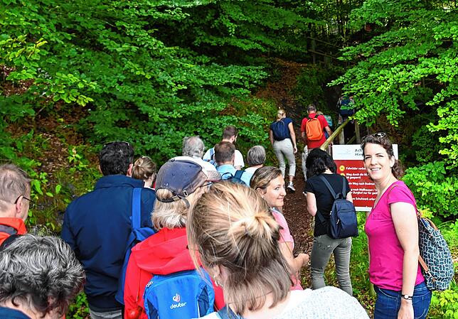 Bild 10: Wie läuft es sich von der Marienschlucht zum Burghof? Bilder einer Wanderung
