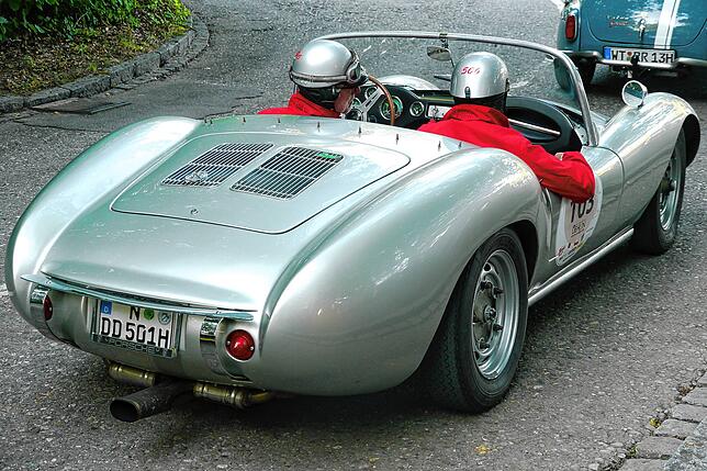 Bild 14: Die Oldtimer-Rallye Eggberg-Klassik am Samstag sorgt wieder für Begeisterung