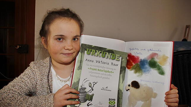 Erklärende Texte, Fotos, Zeichnungen und Bastelarbeiten geben einen Eindruck vom Leben auf dem Hohentwiel: Die elfjährige Anna Baur aus ...