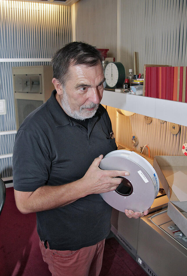 Kein Schnäppchen: Ein solches Ampex Tonband, welches für rund 20 Minuten Tonaufnahme reicht, kostet über 200 Euro.