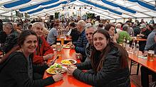 Bild : Bilder vom Sonntagsfrühschoppen beim Blütenfest in Oberteuringen