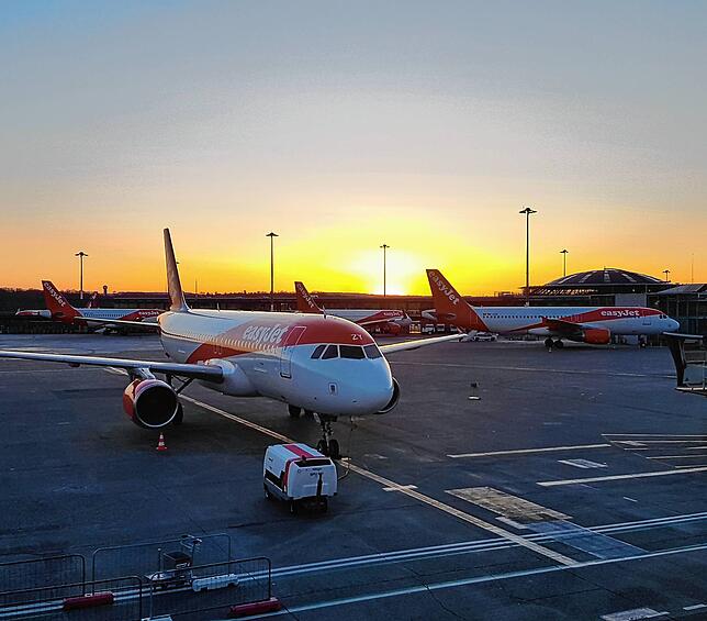 Bild 3: Verlassene Terminals, Corona-Tests und Flugzeuge am Boden: Ein Rückblick auf 2020 am Euro-Airport in Bildern
