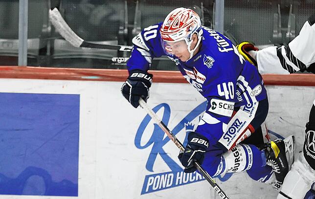 Ken Andre Olimb Wild Wings Schwenningen gegen Krefeld