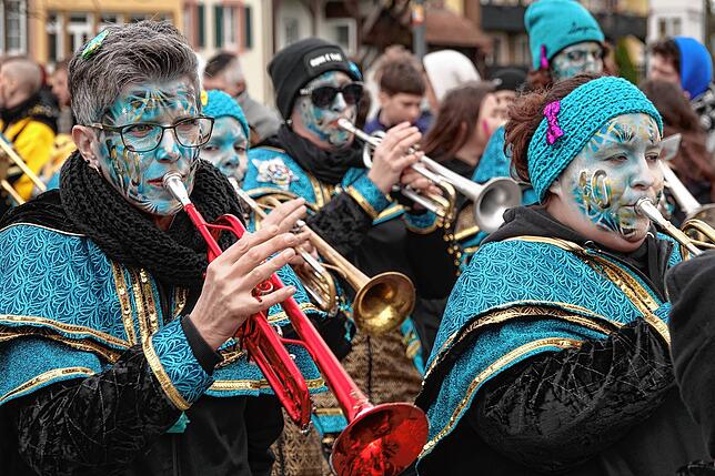 Bild 10: Bilder vom Fasnachtsumzug in Laufenburg