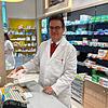 Das E-Rezept muss derzeit noch auf Papier ausgedruckt werden, damit Apotheker wie Michael Dohm in Radolfzell das Rezept einlesen können.