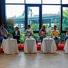 Beim Zukunftslabor in Hohenfels sprachen sieben Teilnehmer mit Moderator Morten-Adrian Wagner (links). Ludwig Brugger, Anna-Lena Hahn, ...