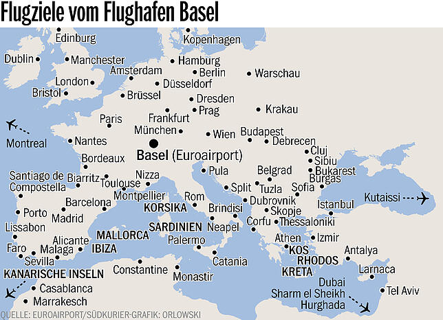 Bild 3: Der Euro-Airport Basel-Mulhouse erwartet den 9-millionsten Passagier in diesem Jahr