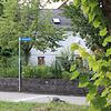 Die Einfahrt in die Türkeistraße, die das Gebiet auf der ehemaligen Sandreute durchzieht. Das heutige Wohngebiet war früher schlichtweg ...