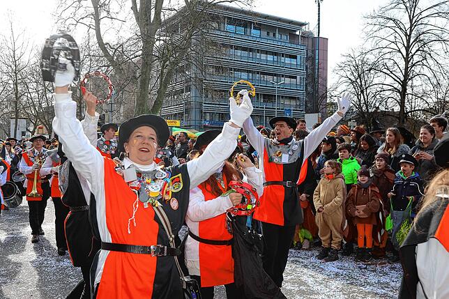 Bild 14: Großer Narrenumzug 2024 in Konstanz &ndash; die besten Bilder gibt&lsquo;s hier &ndash; Teil 4