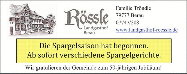Bild 37: 50 Jahre Gemeinde Ühlingen-Birkendorf : Fünf Bürgermeister in 50 Jahren