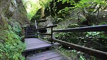 So sah es in der Marienschlucht im Jahr 2014 aus. 2015 gab es einen tödlichen Unfall bei einem Erdrutsch.