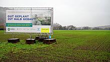 Noch ist vom neuen Zentralklinikum Hochrhein außer dem Schild nicht viel zu sehen. Aber das Projekt wird die Planungen des Landkreises ...