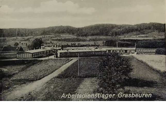Die jungen Männer und Frauen, die für ein halbes Jahr im RAD-Lager Grasbeuren eingesetzt waren, kamen aus dem ganzen damaligen Deutschen ...