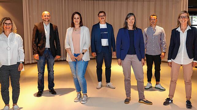 Das neue Vorstands-Team der Aktionsgemeinschaft Radolfzell (von links): Sandra Biller-Stocker, Thomas Dannenberger, Lisa Tägtmeier, ...