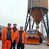 Bereit für kommende Einsätze: Das Salz-Silo auf dem Baubetriebshof Waldshut-Tiengen im Kaitle ist gefüllt, die Räumfahrzeuge und ihre ...