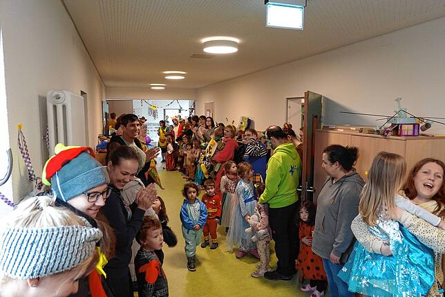 Bild 16: Die schönsten Bilder der Schulbefreiung und der Besuch im Kindergarten in Rickenbach