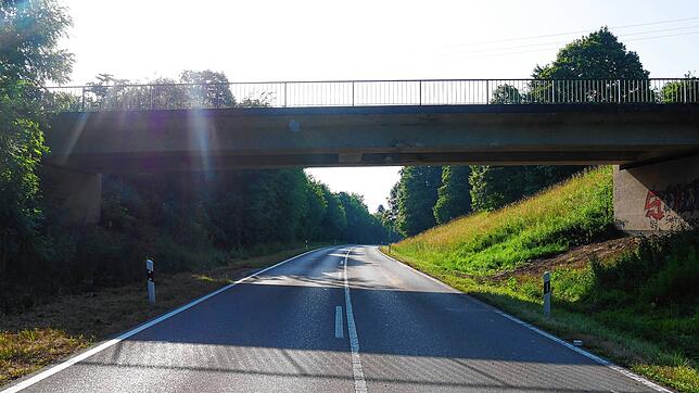 Die Brücke auf der Landesstraße&nbsp;191 auf der Höhe von Mühlhausen-Ehingen ist für die Überfahrt wieder freigegeben. Allerdings sind ...