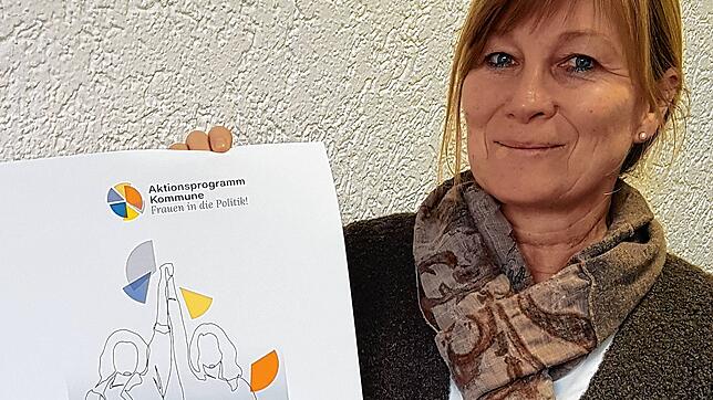 Die Gleichstellungsbeauftragte des Landkreises, Anette Klaas, ist Projektverantwortliche für das Aktionsprogramm Kommune &ndash; Frauen ...