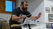 Beim Abschiedskonzert am 26. Juni kann man Gerhard Braun nochmal als Dirigent des Musikverein Kreenheinstetten erleben.