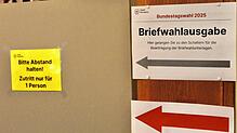 Wer will, kann seine Stimme bereits direkt im Bürgersaal abgeben. Dieses Angebot der Stadt Konstanz wurde auch bereits rege genutzt. Bis ...