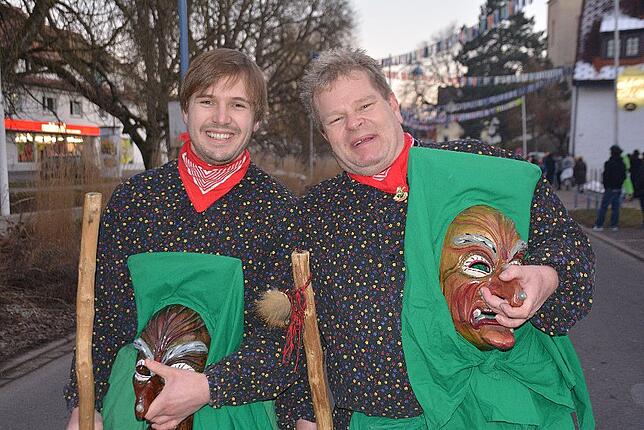 Bild 35: Narrentreffen der Urviecher-Zunft: Bilder vom Eröffnungsumzug (1)