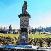 Der Eulenbrunnen in Rohrdorf ist das ganze Jahr über ein Treffpunkt.