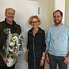 Die neue Rektorin der Albbruck Gemeinschaftsschule Stefanie Netzhammer wird von Bürgermeister Stefan Kaiser (links) und Konrektor ...