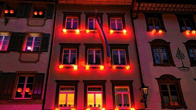 Bild 4: Romantische Stimmung in der Kaiserstraße in Waldshut - Die schönsten Eindrücke