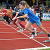 Franziska Meister beim guten Start im Sprint bei den Kreismeisterschaften 2004 in Furtwangen.
